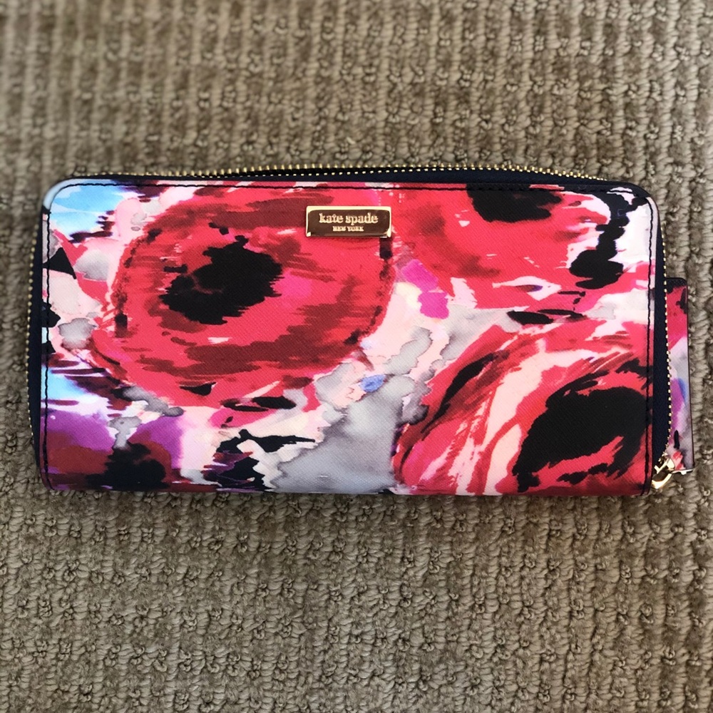 Kate Spade Printed Floral Wallet